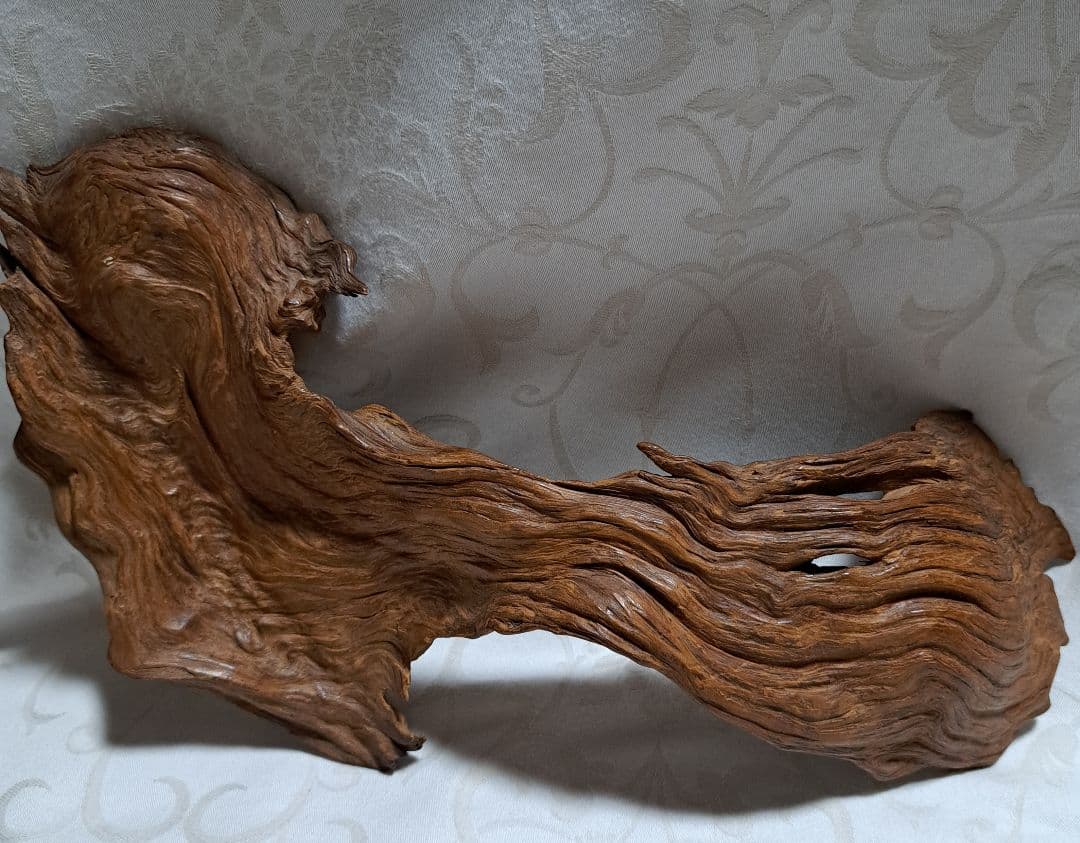 屋久杉 2組組み合わせ 飾り置物