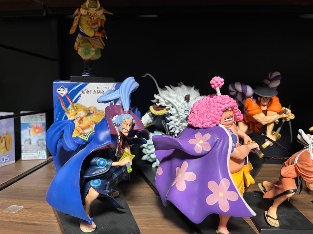 ワンピース 一番くじ　赤鞘9人男10体セット