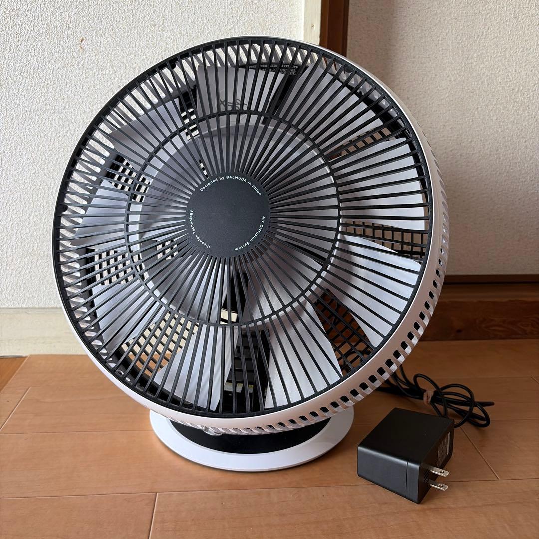 バルミューダ グリーンファン サーキュ DCモーターサー EGF-3400-WK