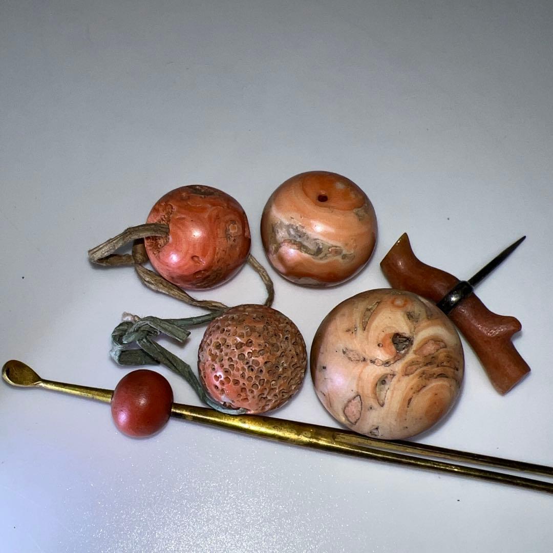 本赤珊瑚 特大 大玉 90g トヒサ 東さ7-1128☆2F