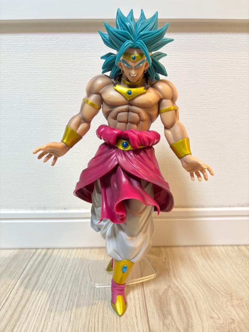 ドラゴンボールフィギュア ブロリー青 青髪ブロリー二次元塗装 劇中の