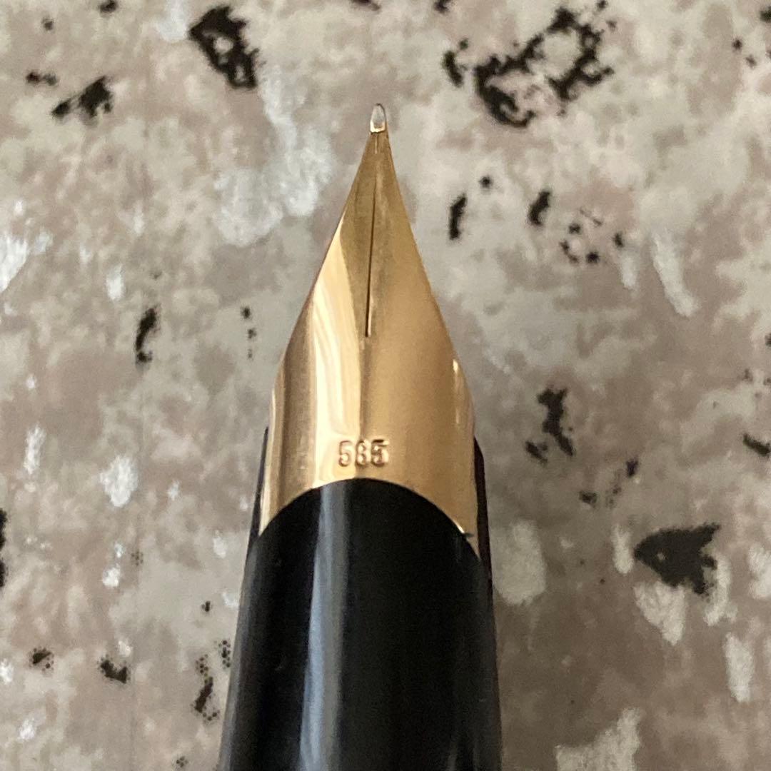 193 オーバーホール済み 万年筆 モンブラン MONTBLANC 14k - メルカリ