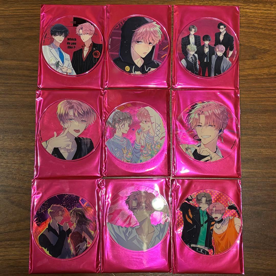 多聞くん今どっち コラボカフェ トレーディング アクリルコースター