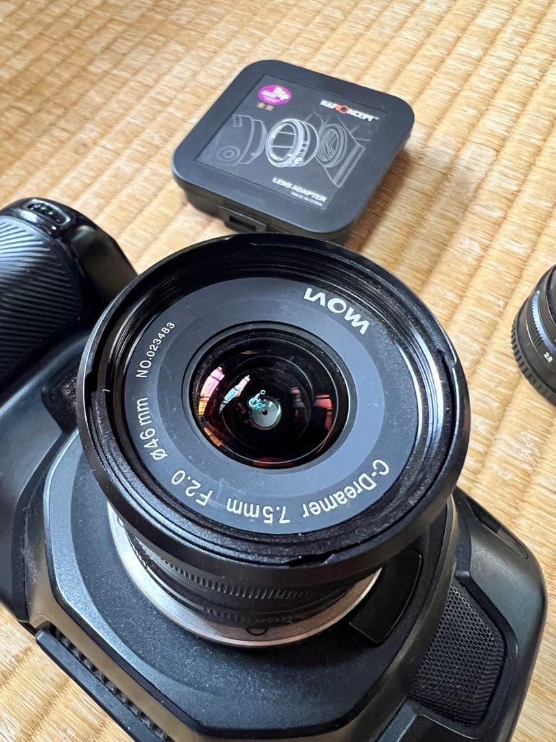 Blackmagic Pocket CinemaCamera 4K 本体＋レンズ