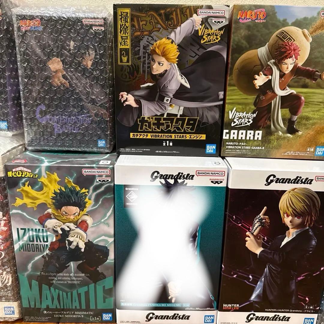 人気プライズ まとめ売り ナルト ヒロアカ 呪術 ガチアクタ 刃牙