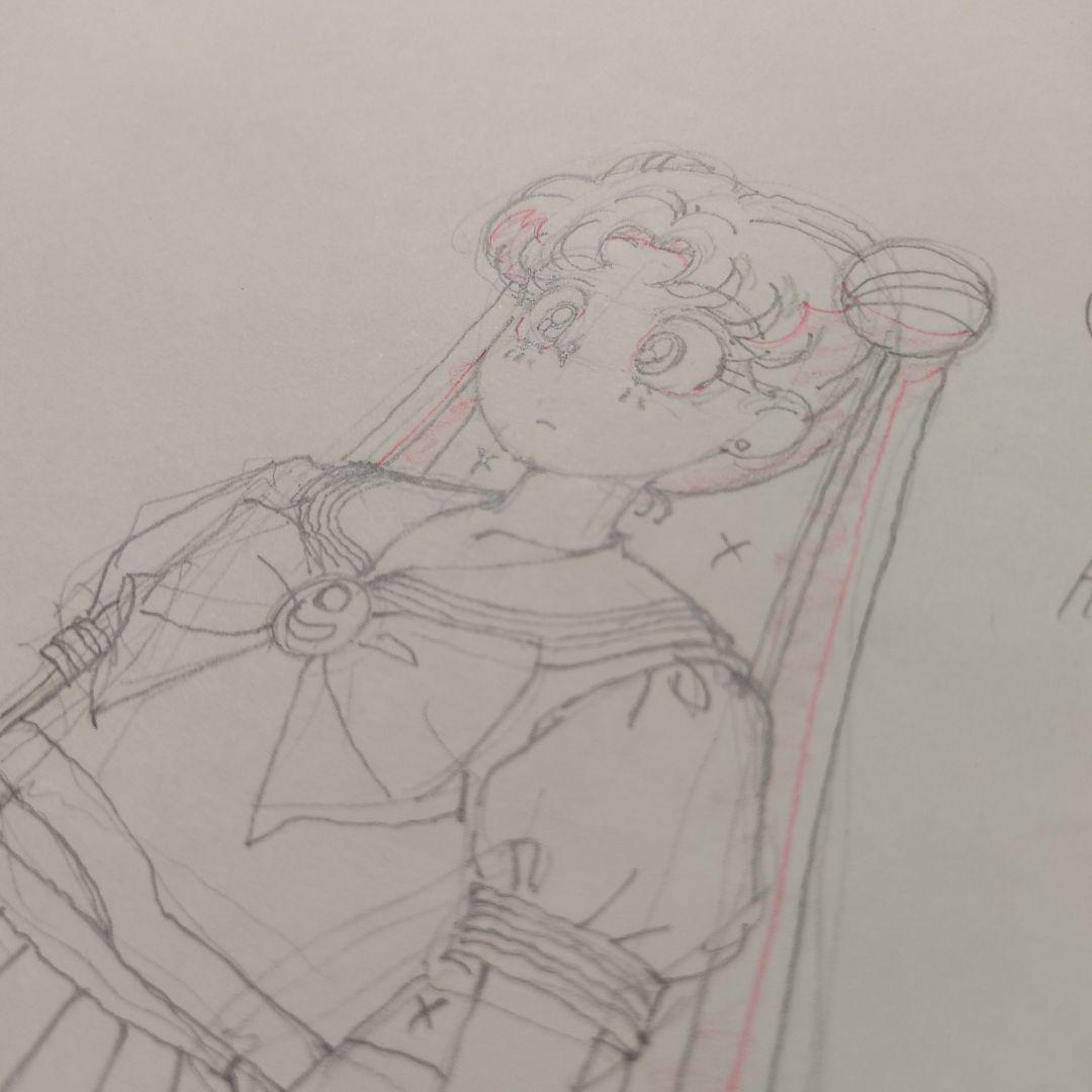 当時モノ】美少女戦士セーラームーン(無印) アニメ原画 ️17話⑧☆の