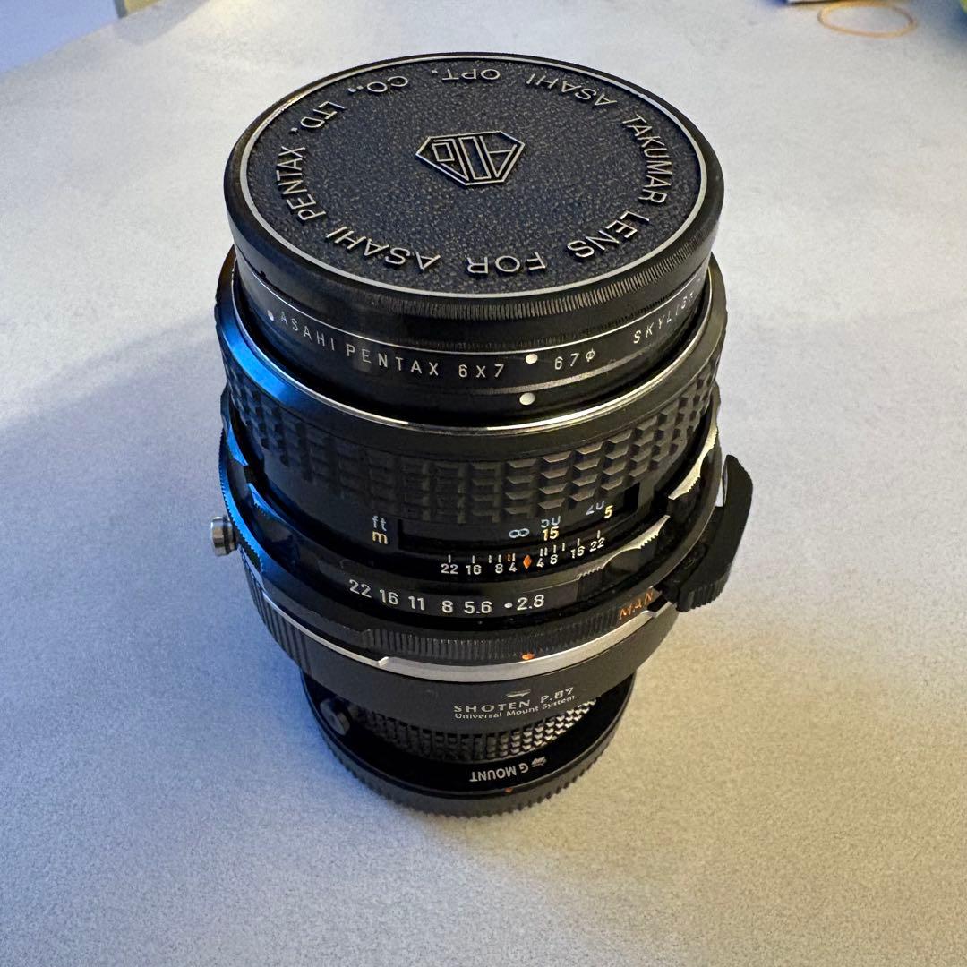 本日限定【極上品】PENTAX 67 6x7 90mm F2.8 GFXアダプタの通販はau