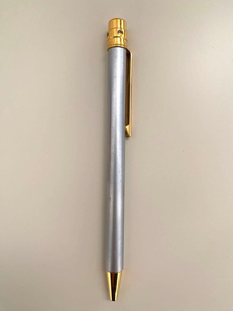 カルティエ Cartier ボールペン シルバー×ゴールド