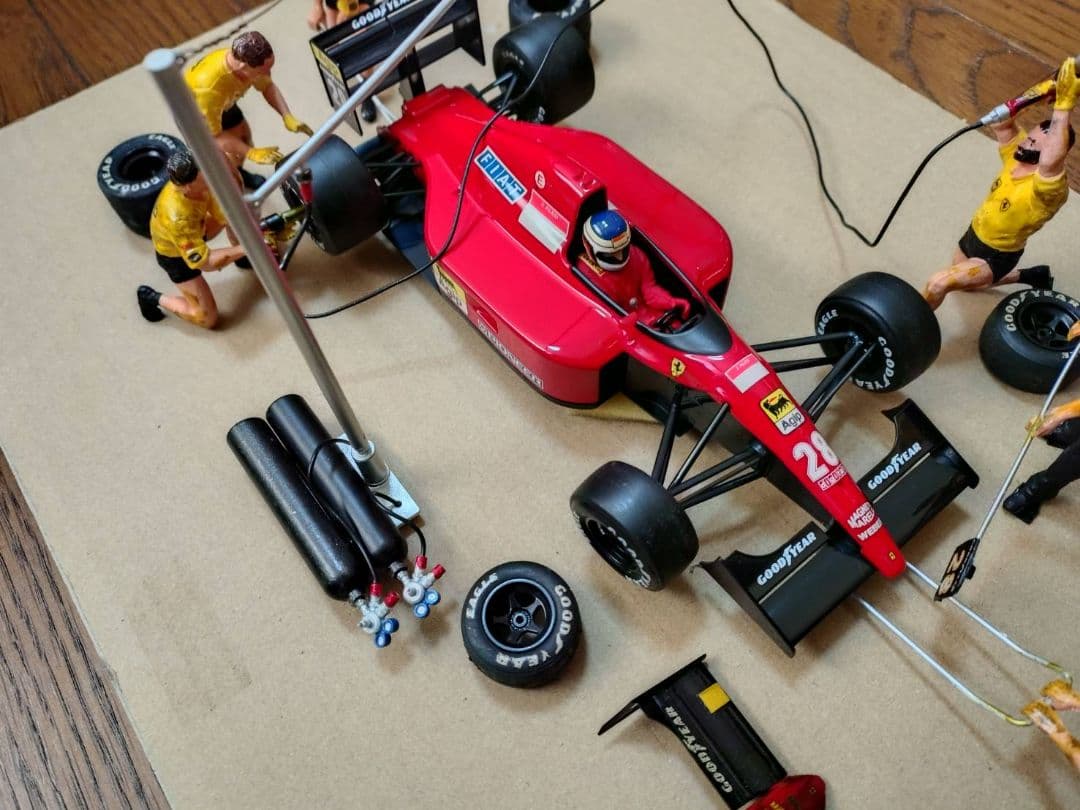 1/20 タミヤ ミニカー ピットクルー セット