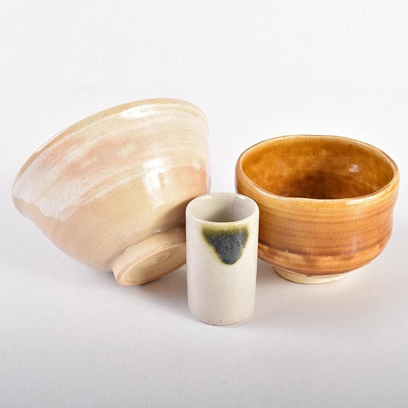 華山作 御所籠 皆具共 茶碗 棗など 十三点一式 仕