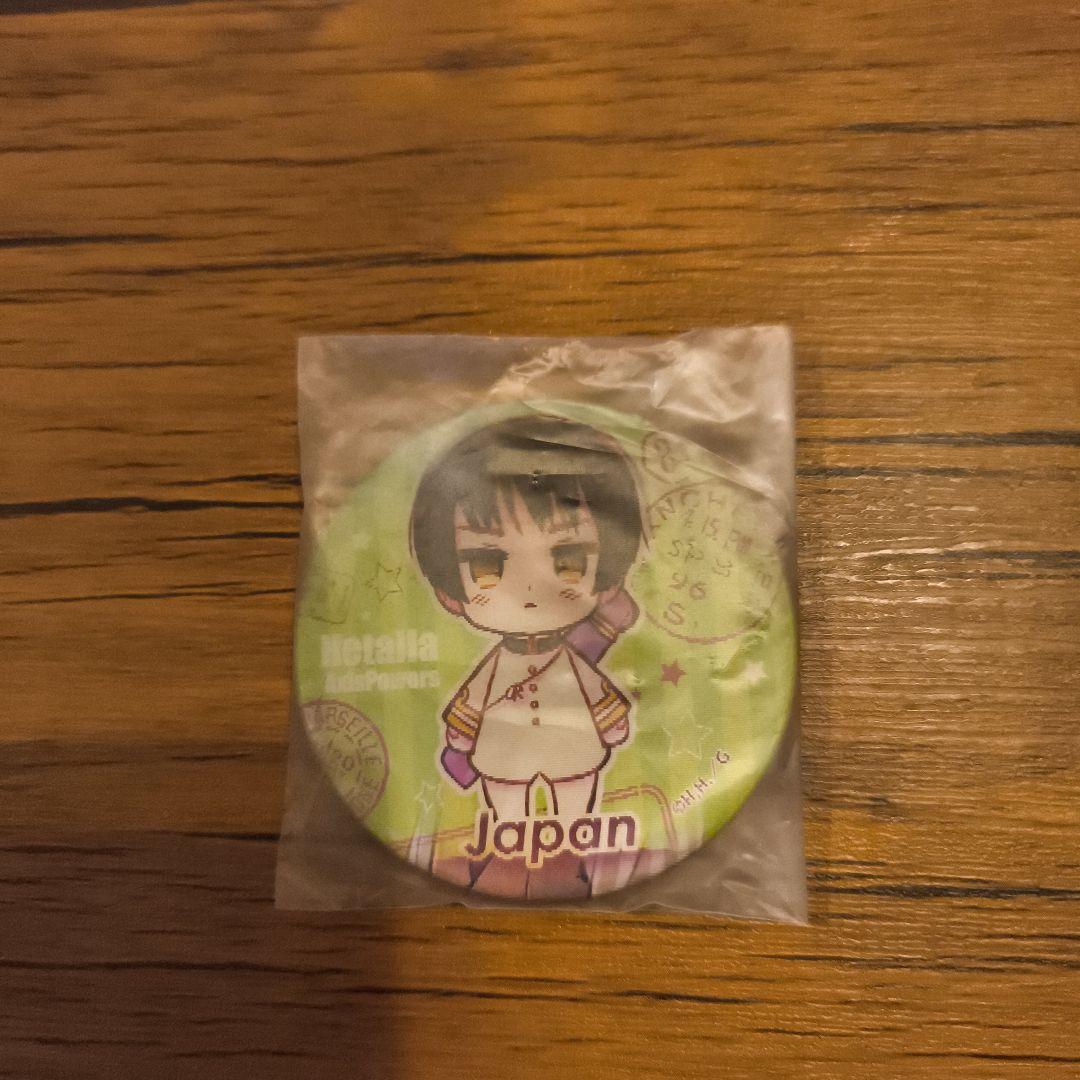 ヘタリア チェンジング缶バッジ 日本 ちびきら - メルカリ