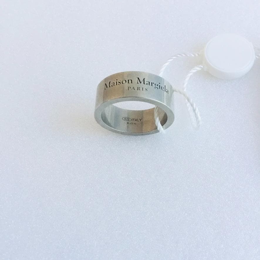 新品 Maison Margiela ロゴ リング メゾン マルジェラ 箱付き