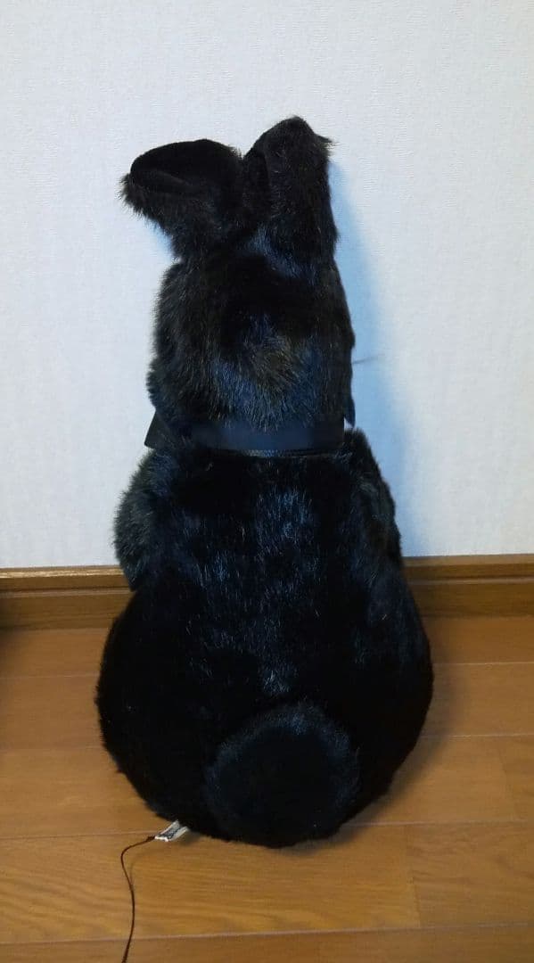 値下げ☆hiromichi nakanoビッグ黒うさぎぬいぐるみ - メルカリ
