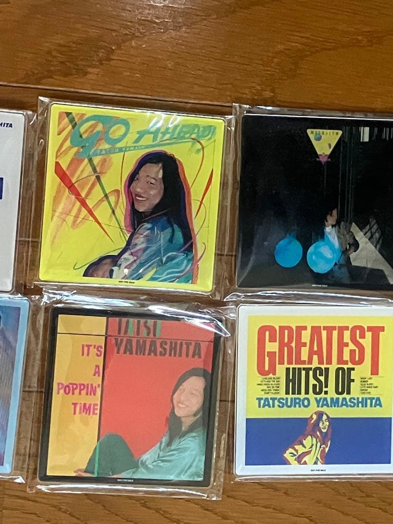 山下達郎 非売品 アクリルコースター 全種！ 山下達郎 非売品 アクリル