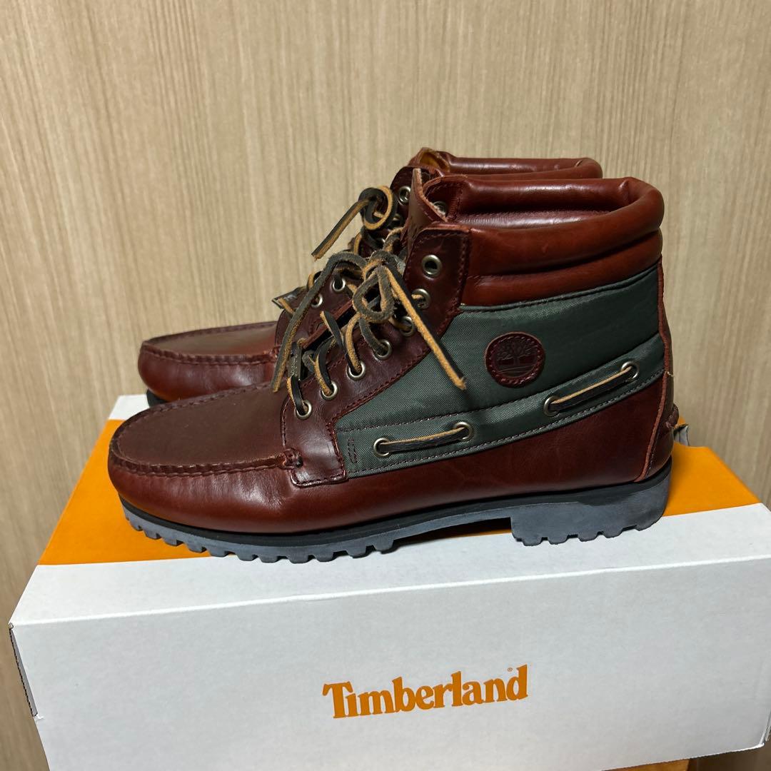 【美品】ティンバーランド　ビームス　27cm 7eye レザー　ビーブロ