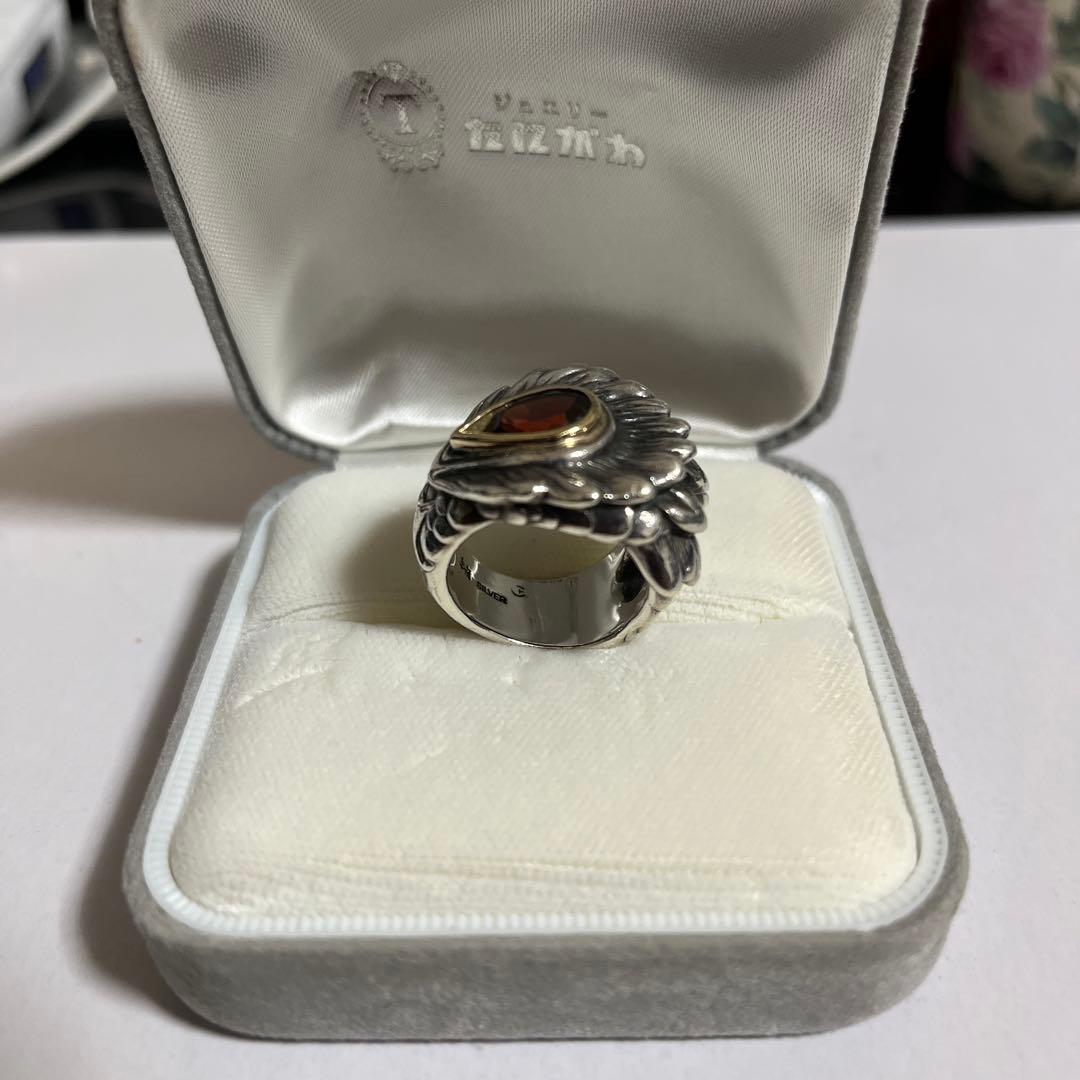 ブラッディーマリー　ドラードリング　ガーネット　１３号