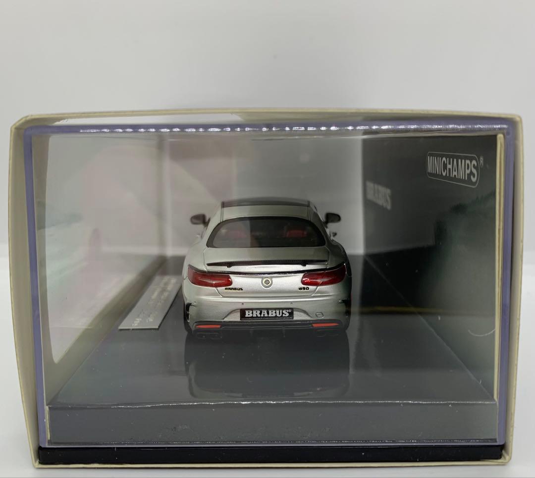 世界限定350個1/43 BRABUS 850 S63 S-Class クーペ