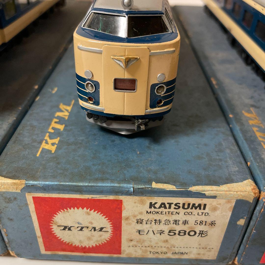 カツミ製　HO 鉄道模型　581系　3両