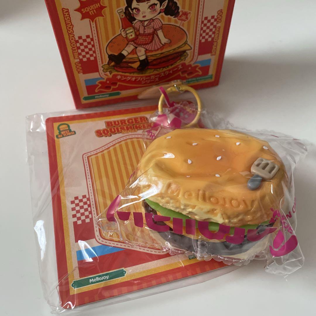 Mellojoy スクイーズ ハンバーガー チーズビーフエッグバーガー - メルカリ