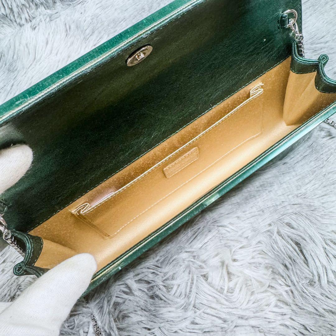 超美品‼️ JIMMY CHOO ジミーチュウ　ショルダーバッグ チェーンバック