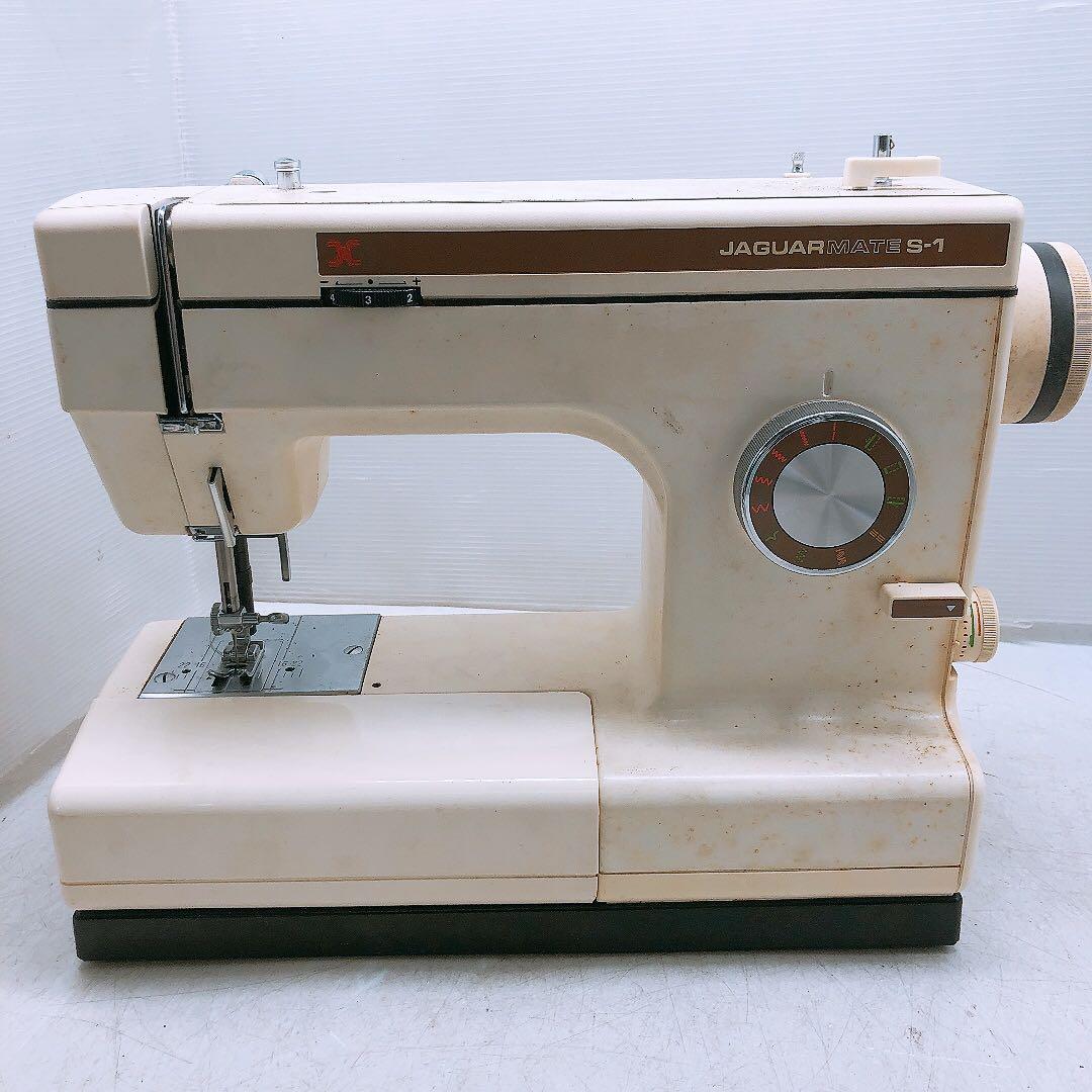 通電確認済 ジャガー ミシン ジャガーメイト S-1 ハンドクラフト 手