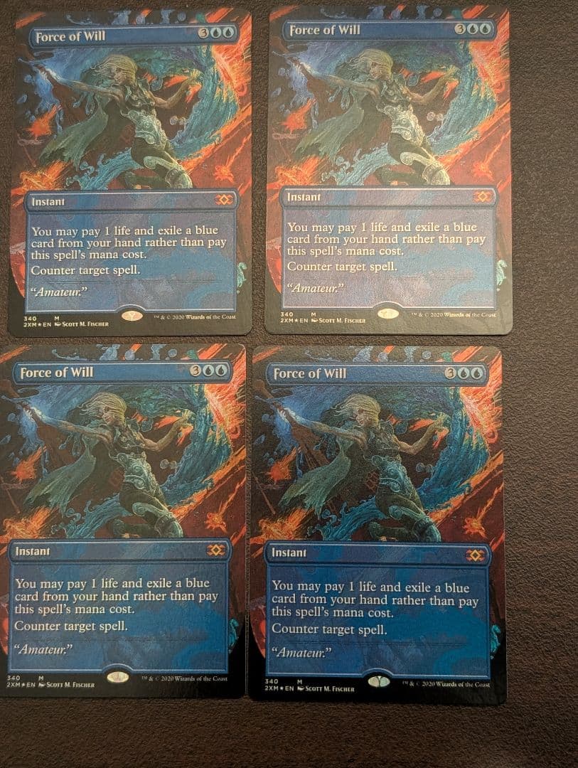 【セール中】【意志の力】【2xm拡張アート版foil】