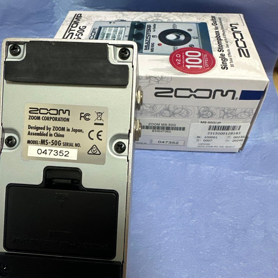 ZOOM MS-50G MultiStomp マルチスタンプ マルチエフェクター