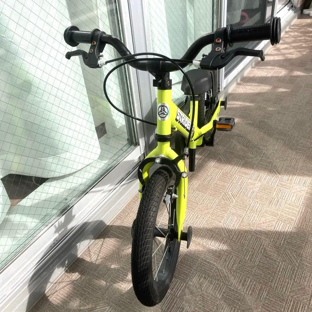 STRIDER ストライダー 14x ライムイエロー 付属品あり