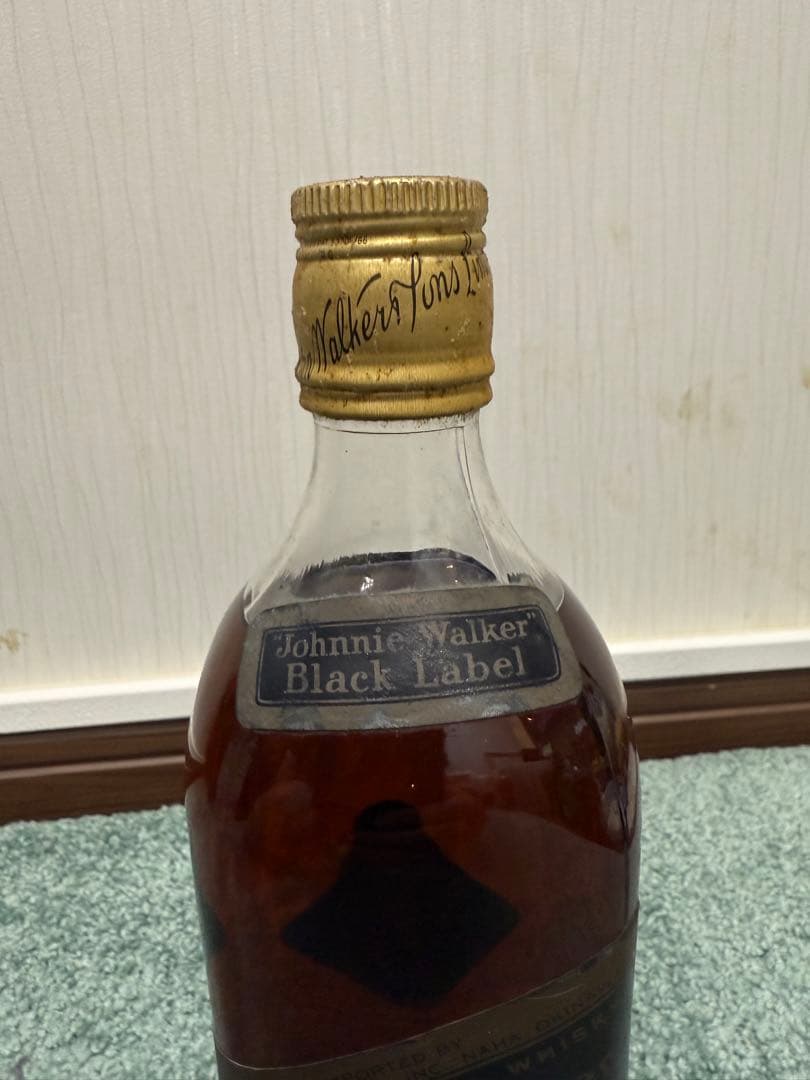 ひ*Q様 レア！未開封品 琉球政府 通関済印付き ジョニ黒