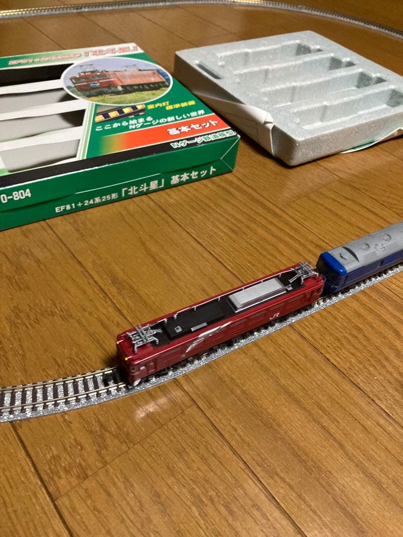 Nゲージ EF81+24系25系「北斗星」基本セット 鉄道模型 動作確認済み JR