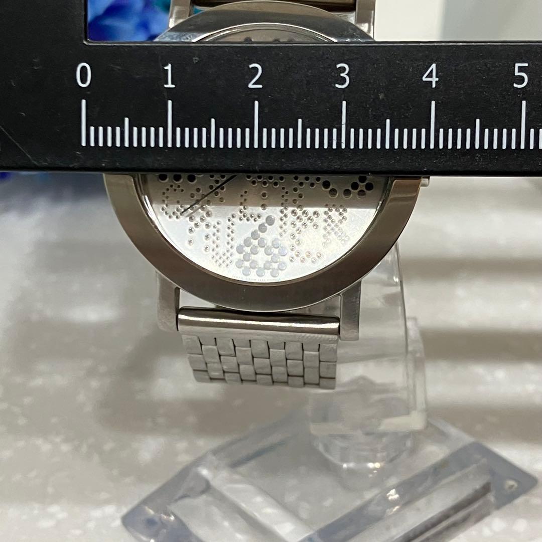 ジャンポールゴルチェ　変わりダイアル　シルバー　腕時計　電池新品