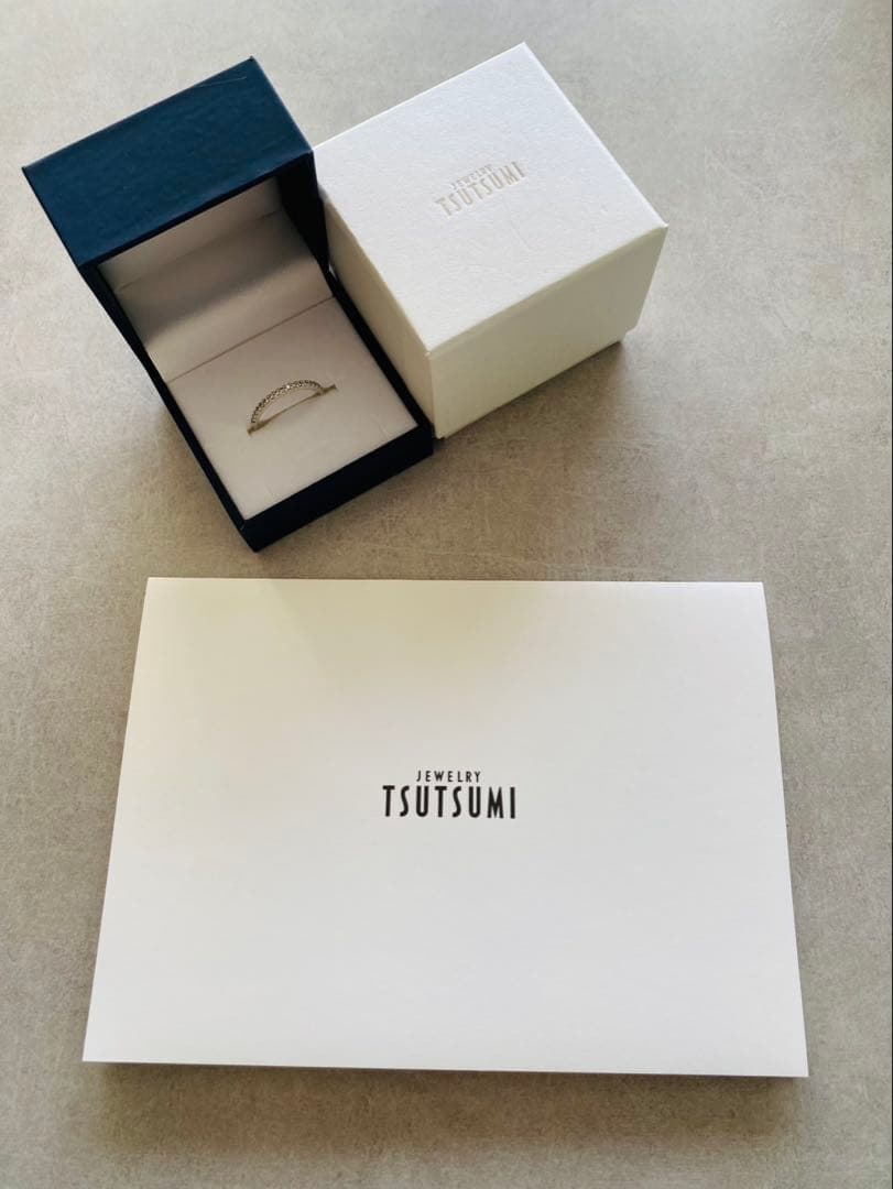 ツツミ tsutsumi プラチナ ダイヤモンド　リング