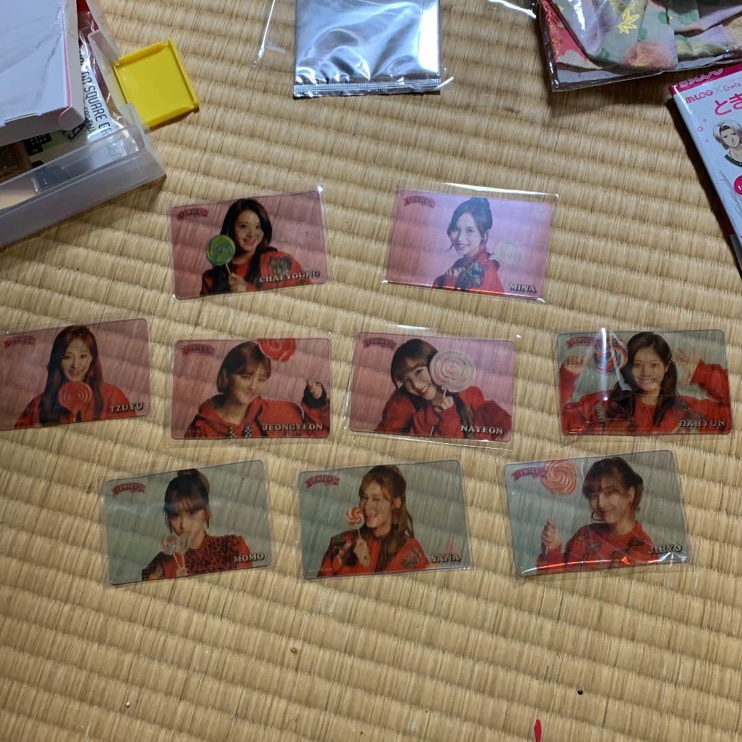 twice candy pop スケルトン　トレーディングカード twice candy pop スケルトン トレーディングカード twice candy pop