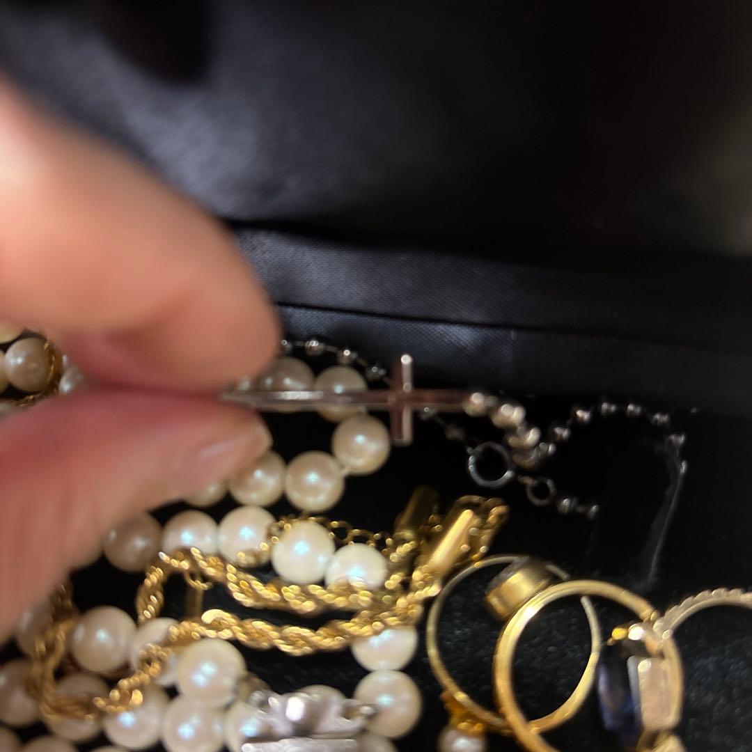 遺品生前整理アクセサリーセットまとめ売り K18など