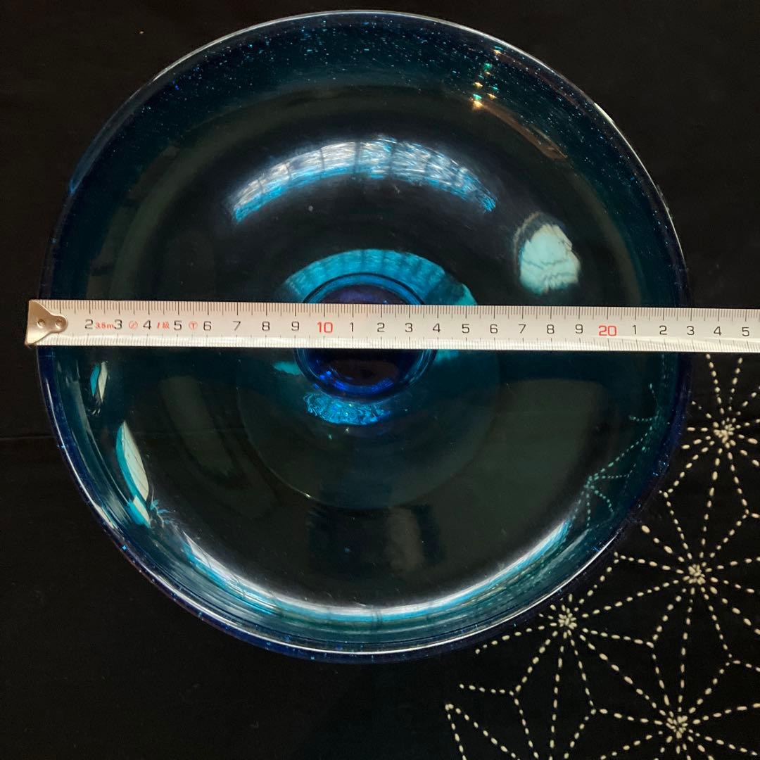 昭和初期 脚付鉢 ガラスコンポート