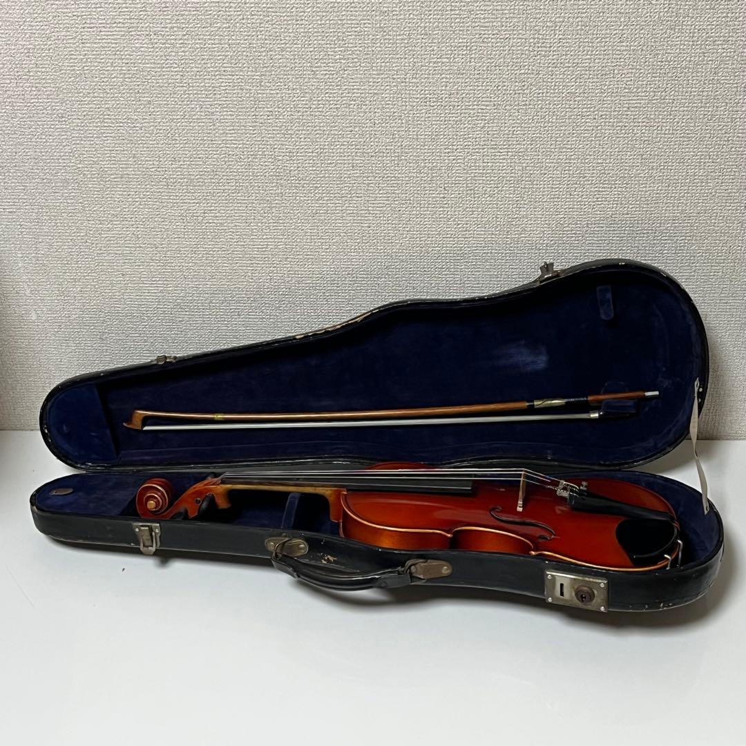 SUZUKI no.102 1/2 バイオリン 1967製 ケース付き 日本製