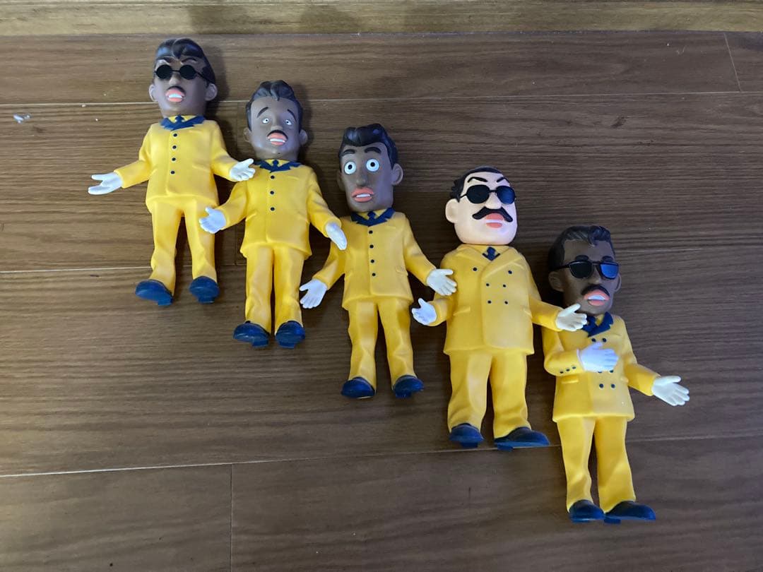 90年代ラッツ&スター5体フルセット人形