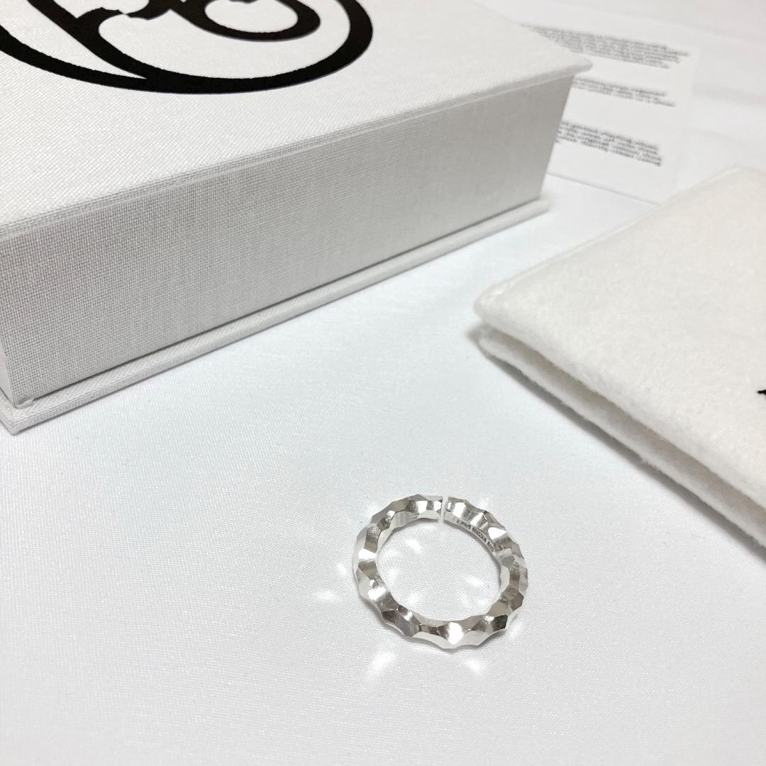 新品 62 All Blues シルバーリング 銀 指輪 カフ 岩 18200