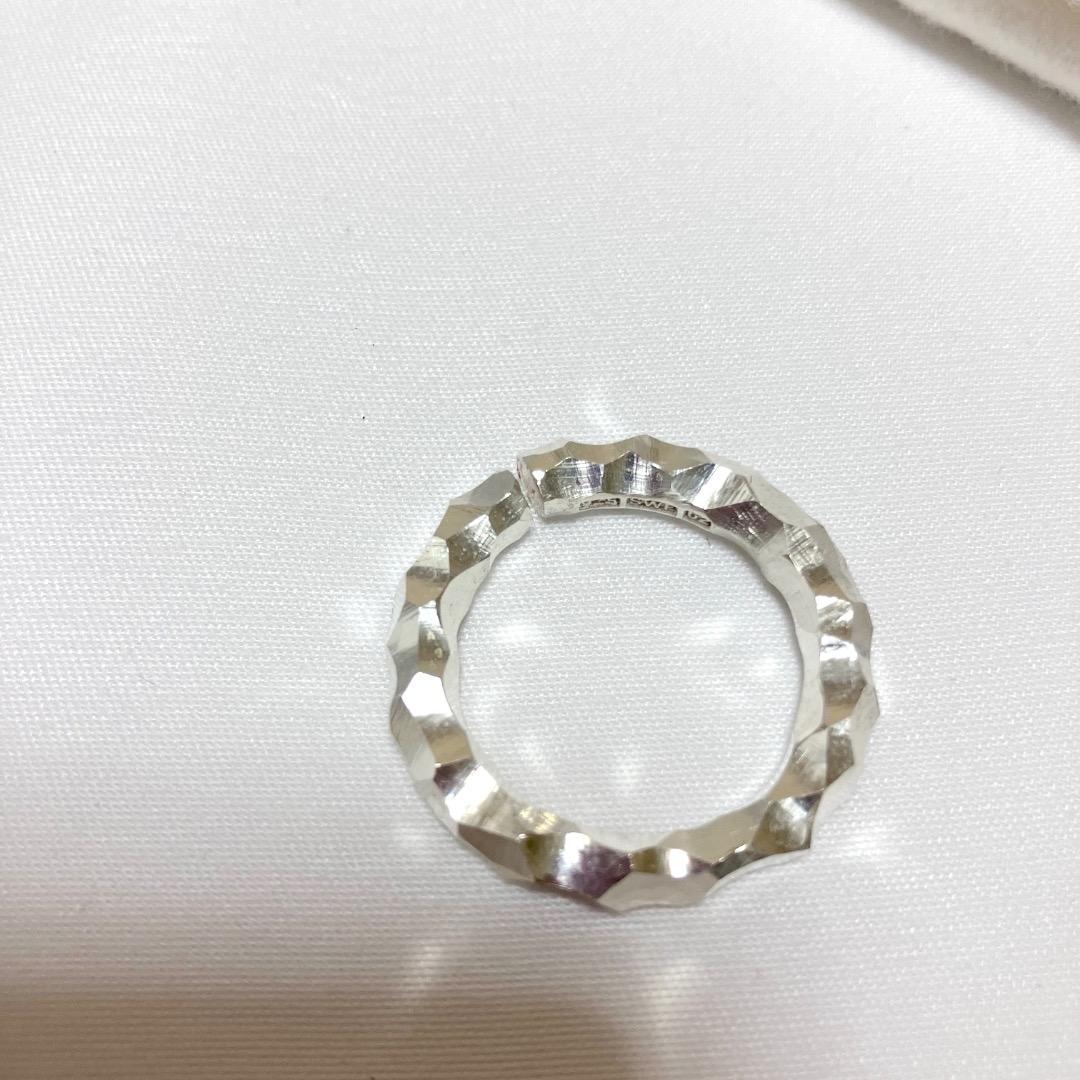 新品 62 All Blues シルバーリング 銀 指輪 カフ 岩 18200