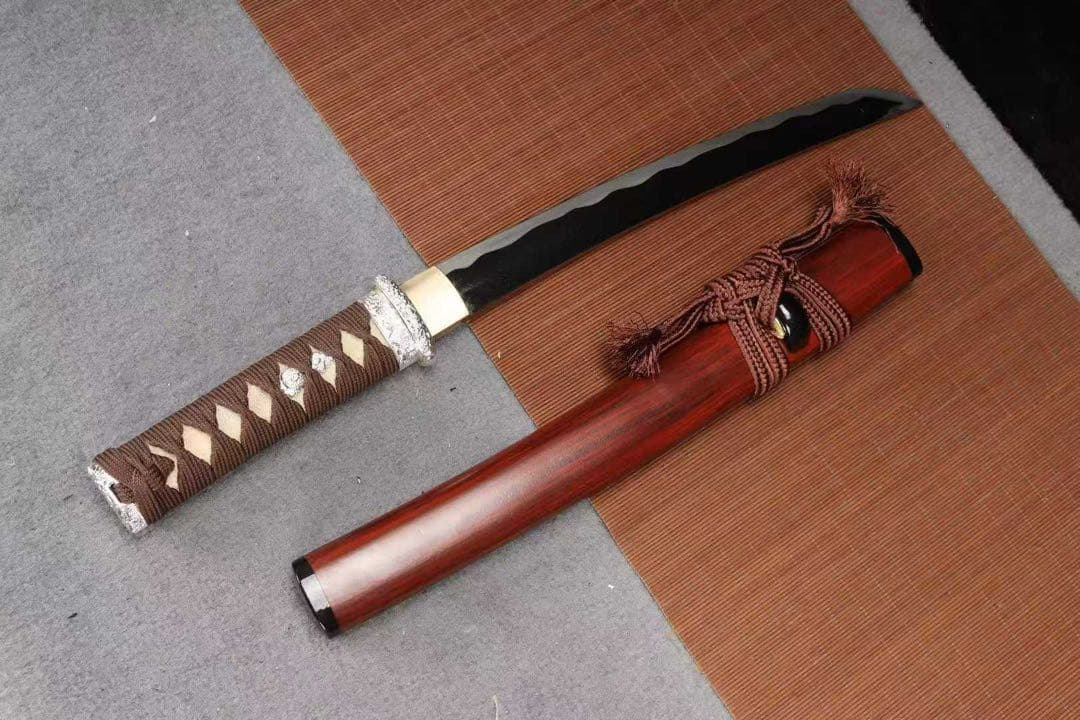 2506 平造り 鎧通し 短刀 稽古 武具 舞踊刀 日本刀