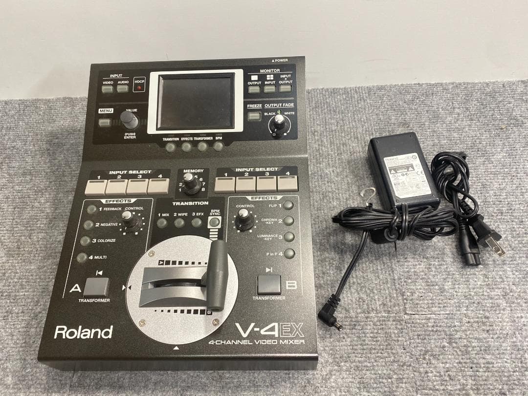 Roland V-4EX ローランド ビデオミキサー Roland Pro A/V - V-4EX | 4 チャンネル・ビデオ・スイッチャー<br