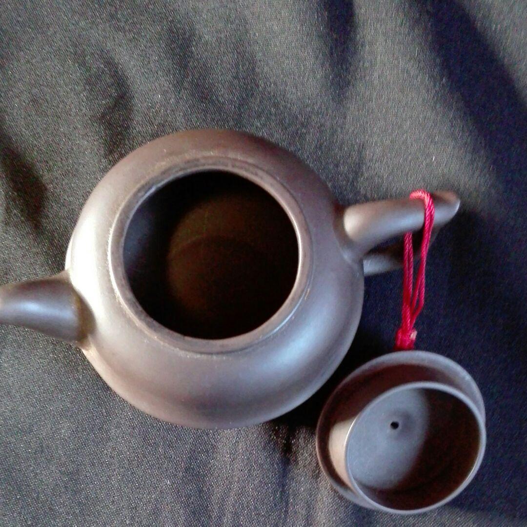 陶芸、急須。茶道。「中国宣興」の銘。中古。その⑤。