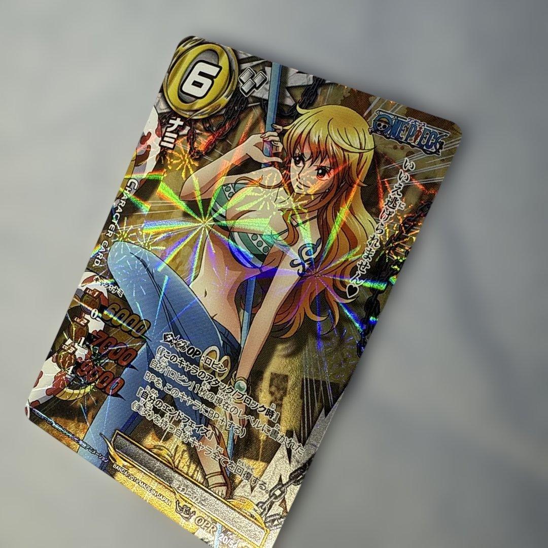 ワンピース ナミ OPR ミラバト カード