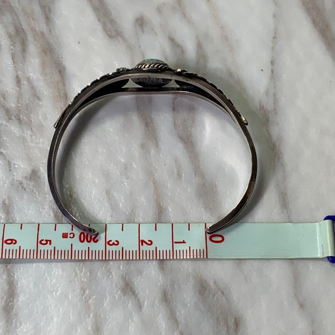 Arnold Goodluck ターコイズバングル STERLING刻印