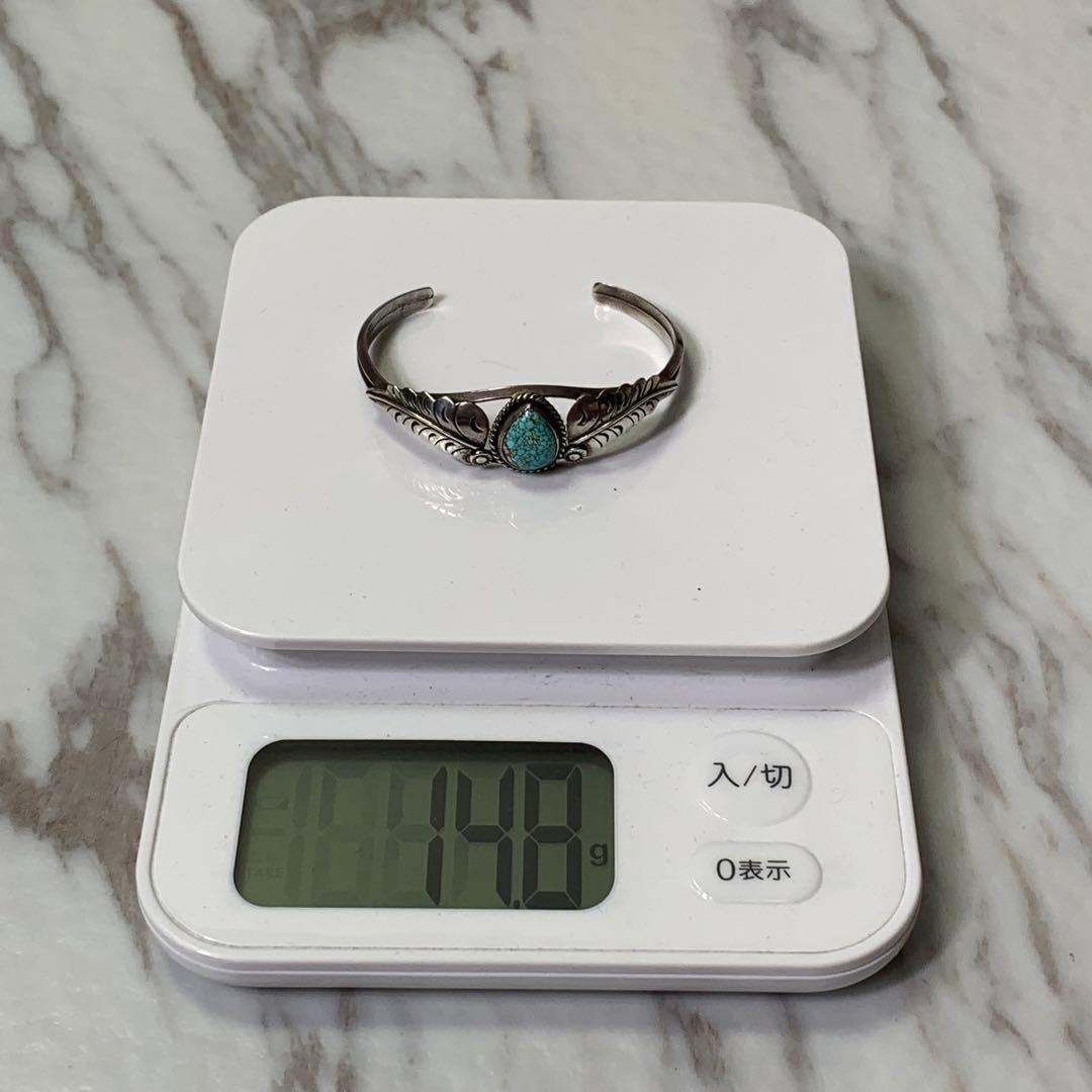 Arnold Goodluck ターコイズバングル STERLING刻印