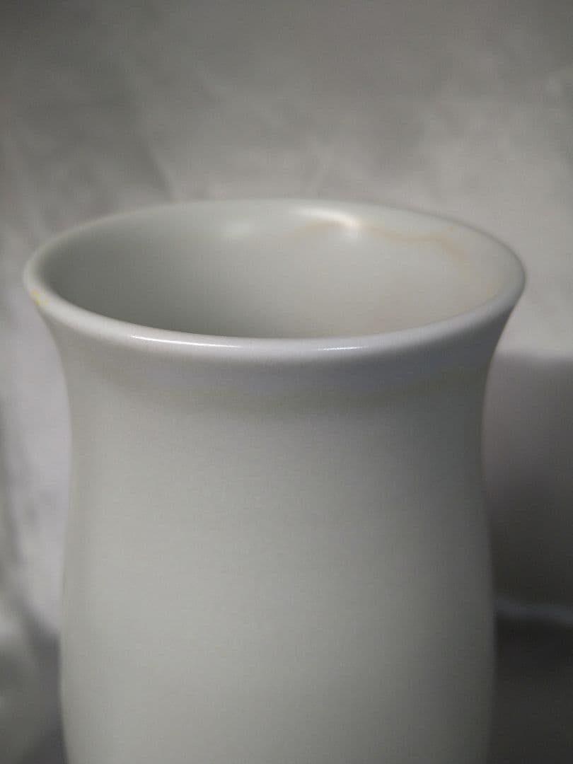 三代永澤永信 出石焼 永信窯 雪華釉 白磁 花器 花瓶 花