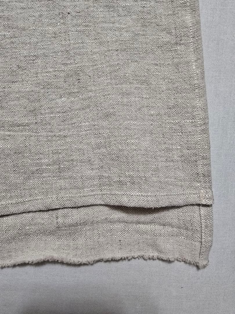 ミニバスタオル オーガニック リネン 生成 染め無 オーガニック