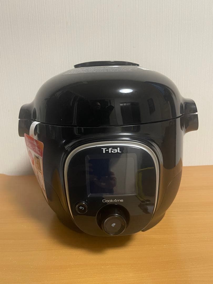 【新品】T-fal ティファール Cook4me ブラック 電気圧力鍋 3L T-fal（ティファール） 電気圧力鍋 クックフォーミー 3L 1台7役