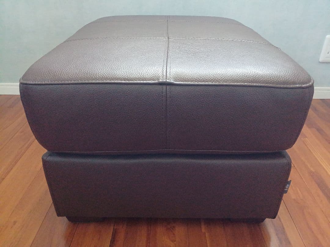 ※まぁちゃん　sofit オットマン 本革 ブラウン