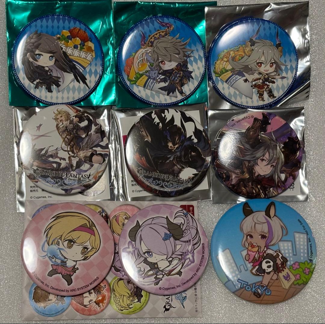 グラブル 缶バッジ 9点 まとめ売り 未使用 - メルカリ